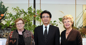 NAOTA president, Prof. Nishi and Grandmaster Luders